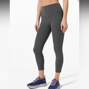 Lululemon All The Right Places Crop 23” Grey